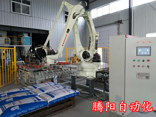 全自動機(jī)器人碼垛機(jī)系統(tǒng)組成和特點(diǎn)
