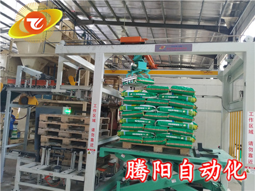 全自動(dòng)碼垛生產(chǎn)線讓企業(yè)加快進(jìn)入無人值守