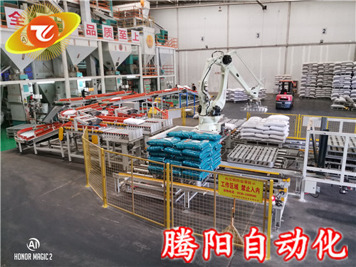 能像人工一樣進行日常工作的碼垛機器人