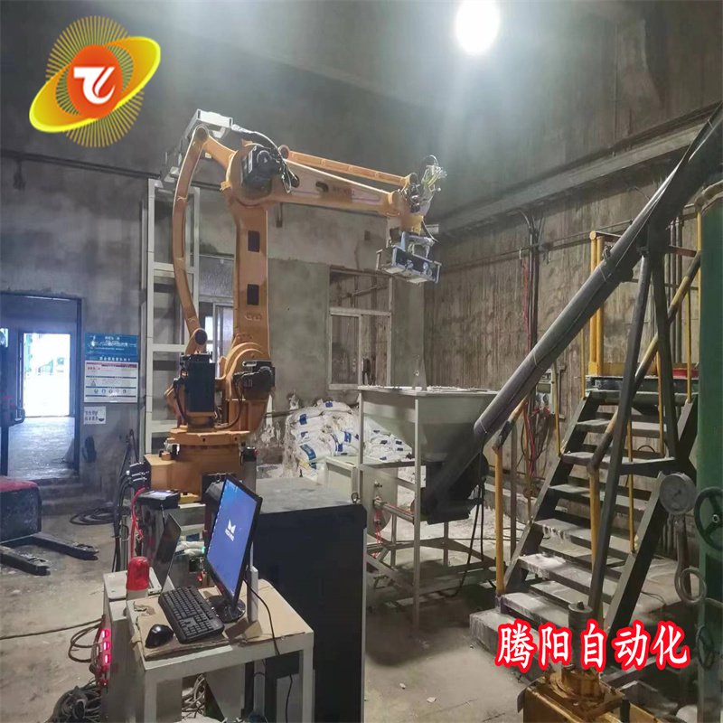 氧化鋁自動拆包機械手技術特點