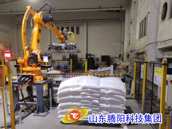 砂漿膩子粉碼垛機(jī)器人：建筑材料的智能搬運革新